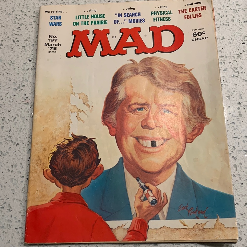 Original Mad Magazine issue #197 March 1978